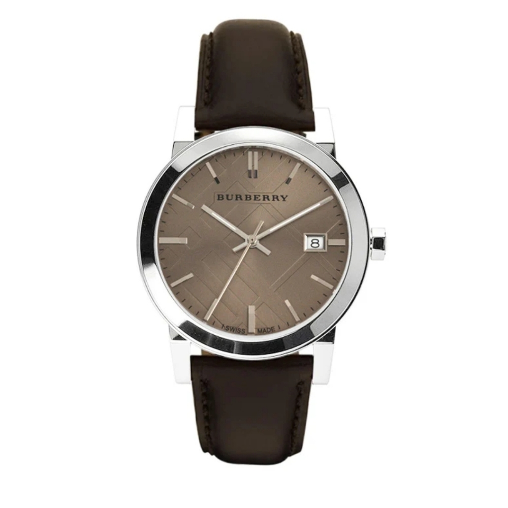 Burberry | Brown Leather Dial Watch
